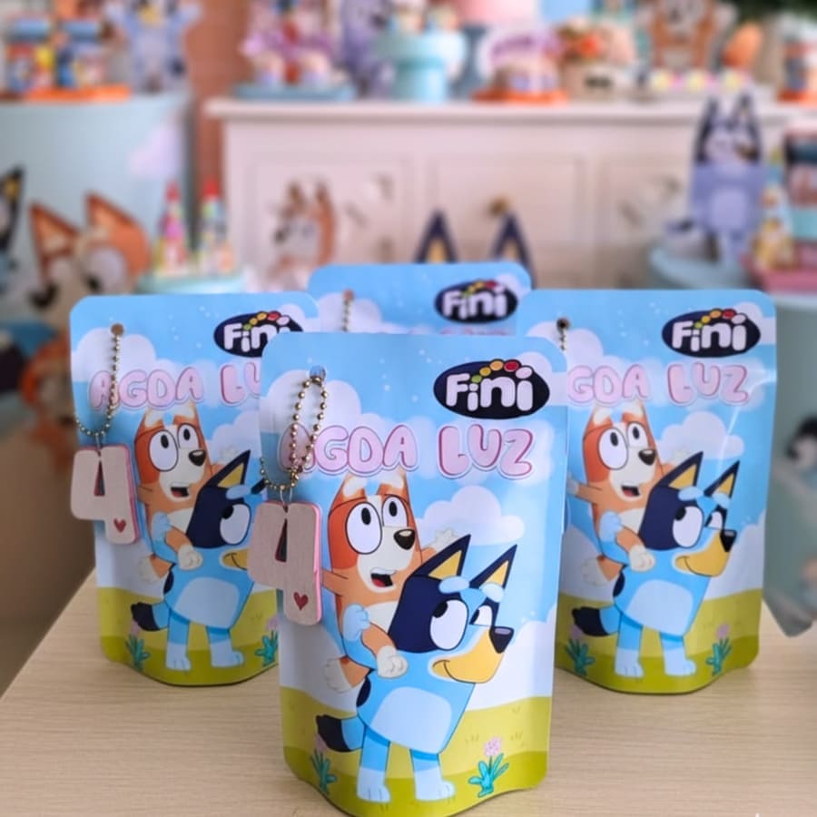 Saquinho zip lock personalizado para festa infantil