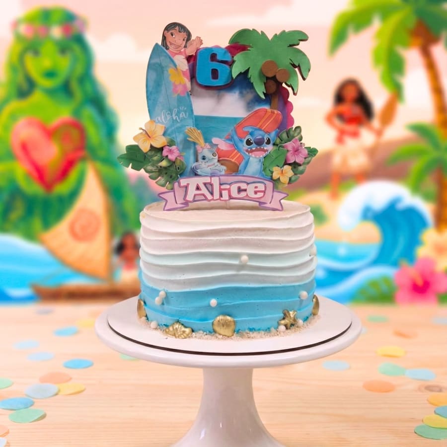 Topo de bolo personalizado temático